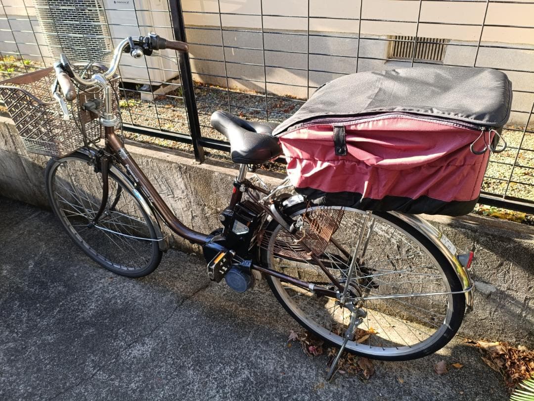 パナソニック電動アシスト自転車 ビビTX 26インチ充電器付／引き取り限定