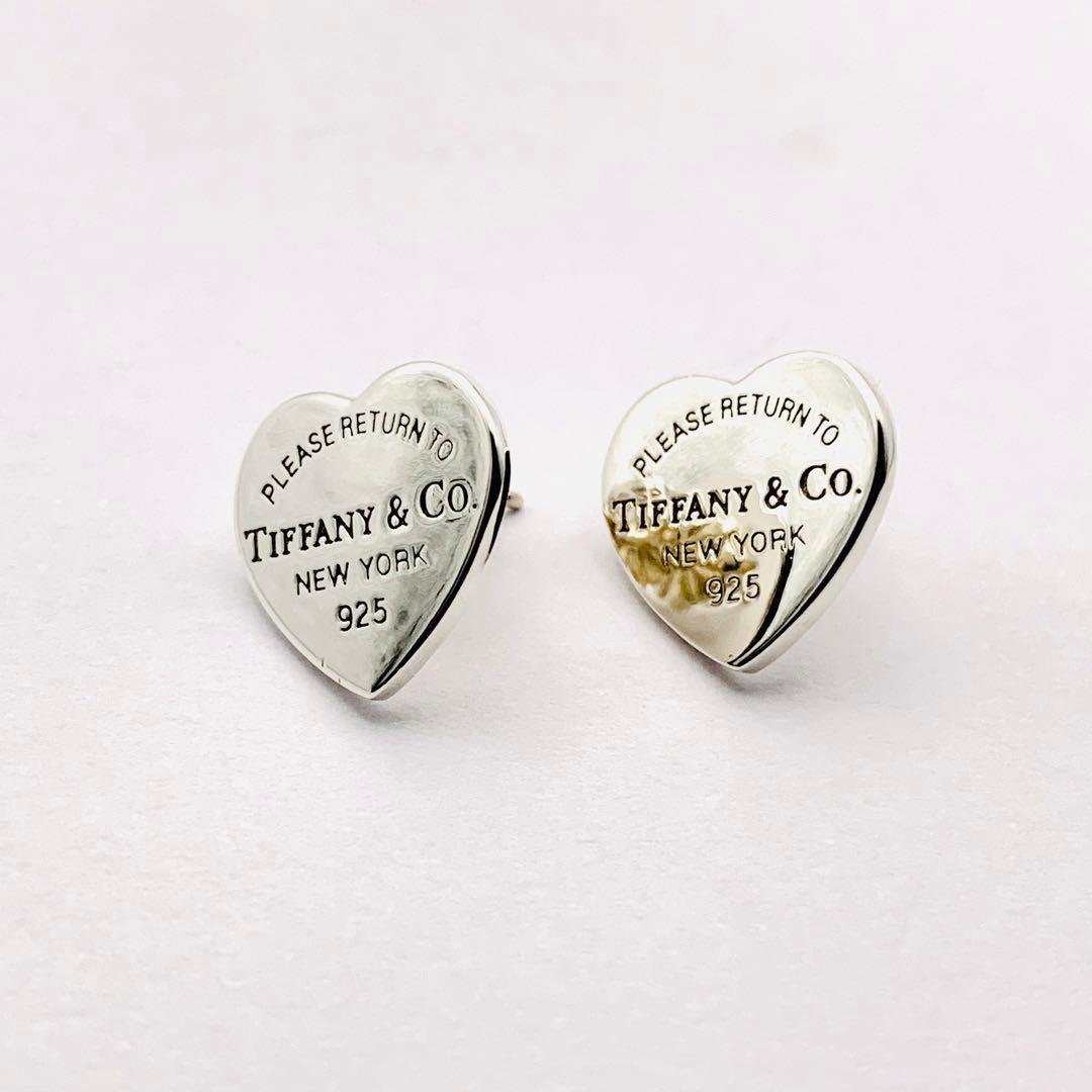 新品仕上げ ティファニー リターントゥ ハート シルバー925 両耳 ピアス