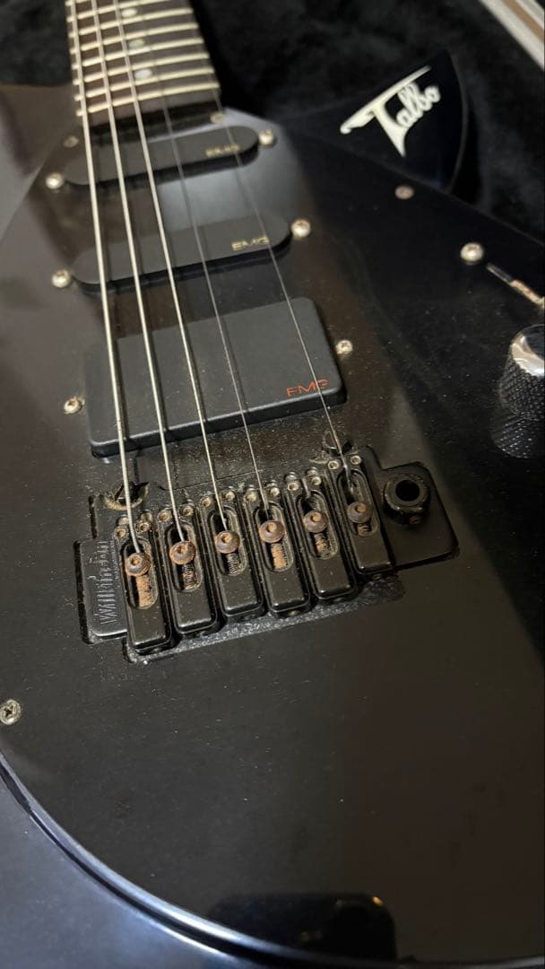 Tokai talbo A-143MSH エレキギター 黒 ハードケース付き