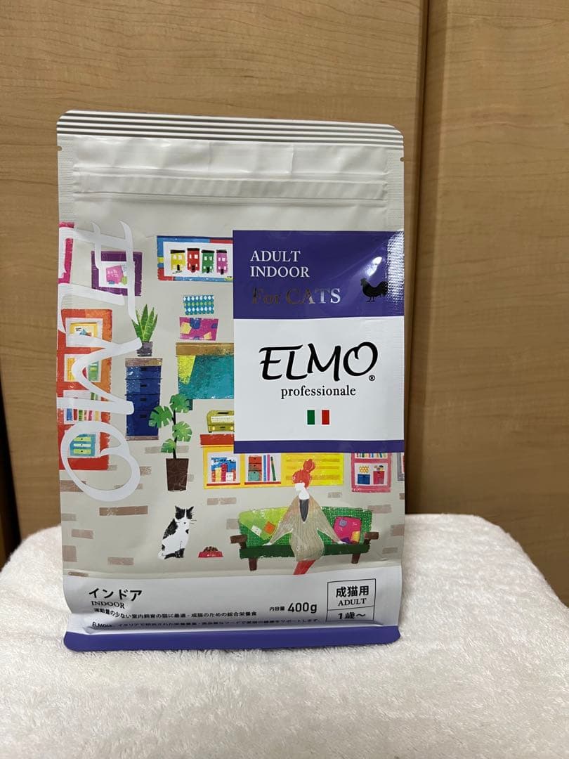 【新品・未開封】ELMO キャットフード インドア　10kg