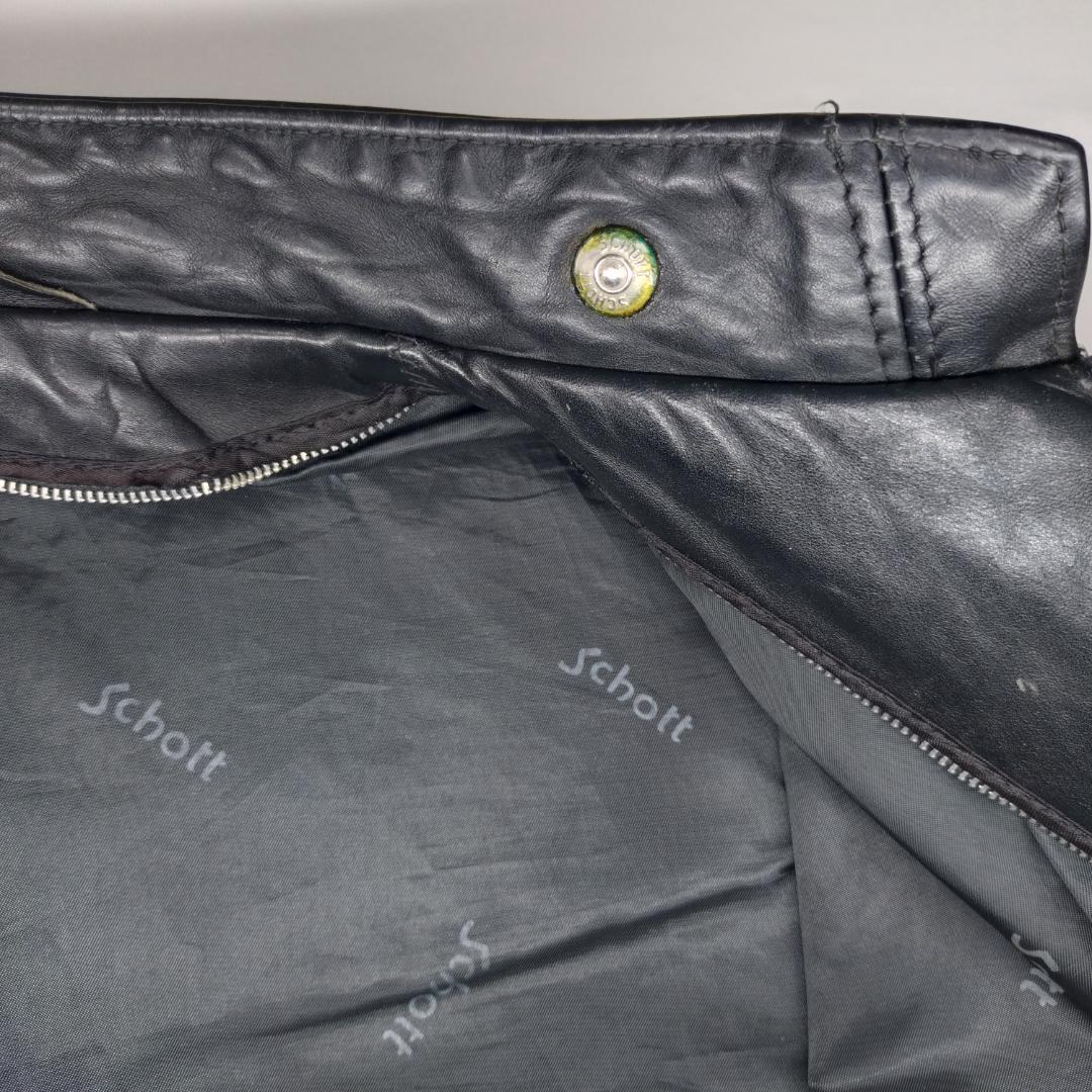 t*o様 Schott 641 シングルライダース オリジナル 擦れ下地露出 3