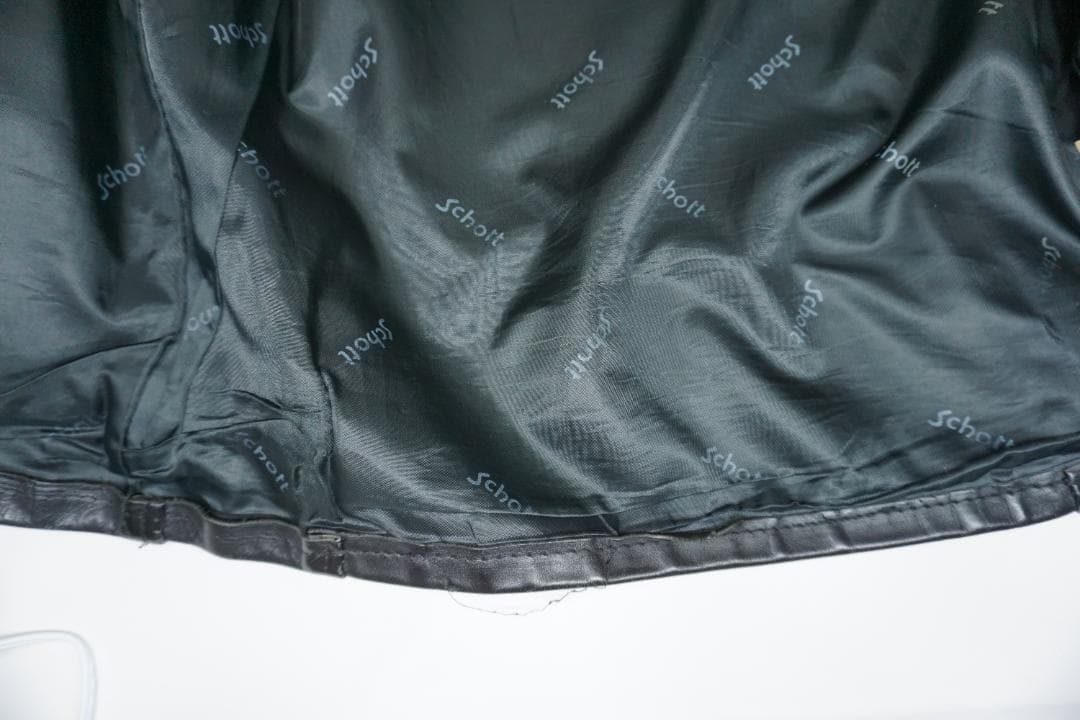 t*o様 Schott 641 シングルライダース オリジナル 擦れ下地露出 3