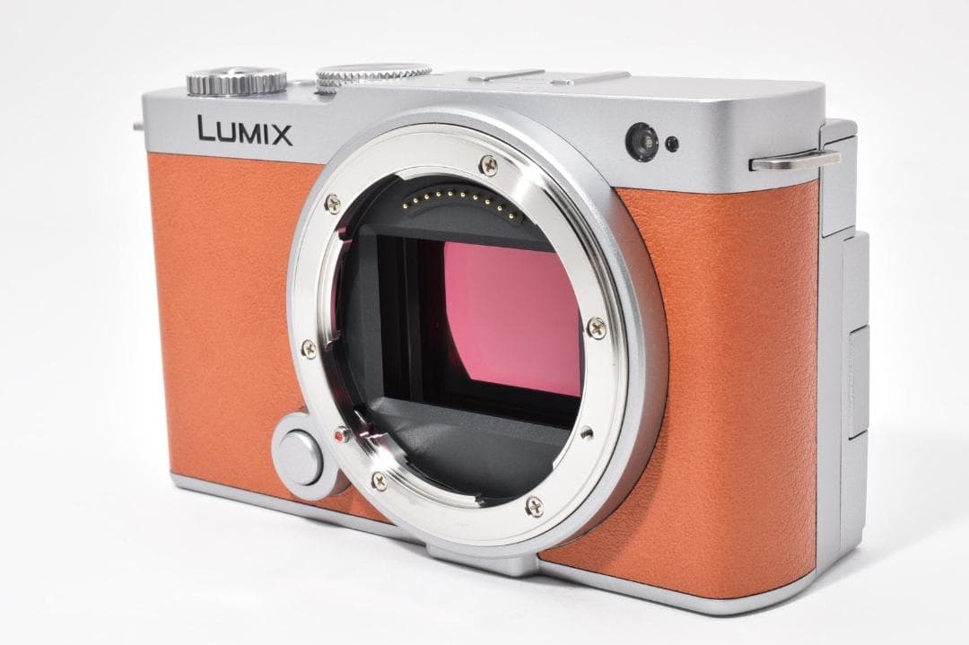 【新品級】ルミックス Lumix s9 DC-S9 キャメルオレンジ