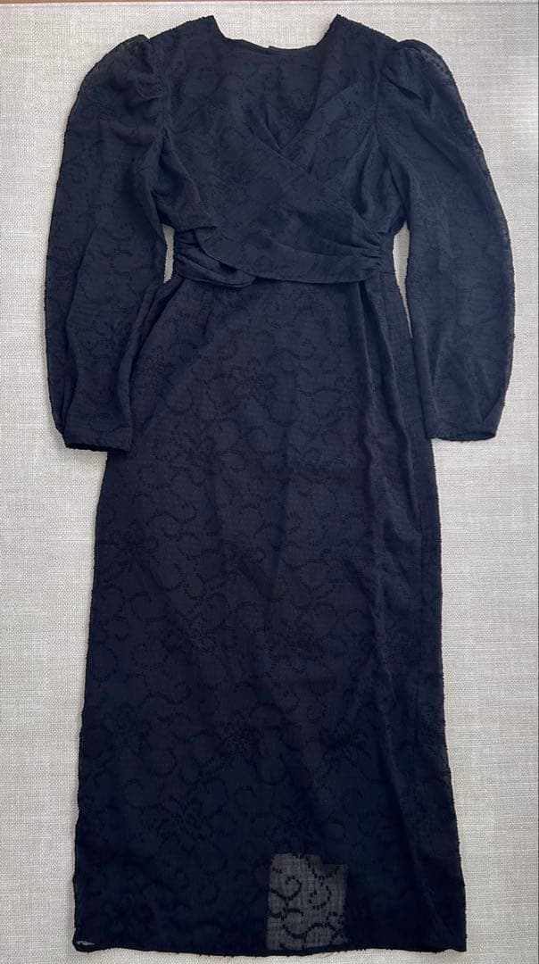 Knuth Marf back open sheer dress Mサイズ