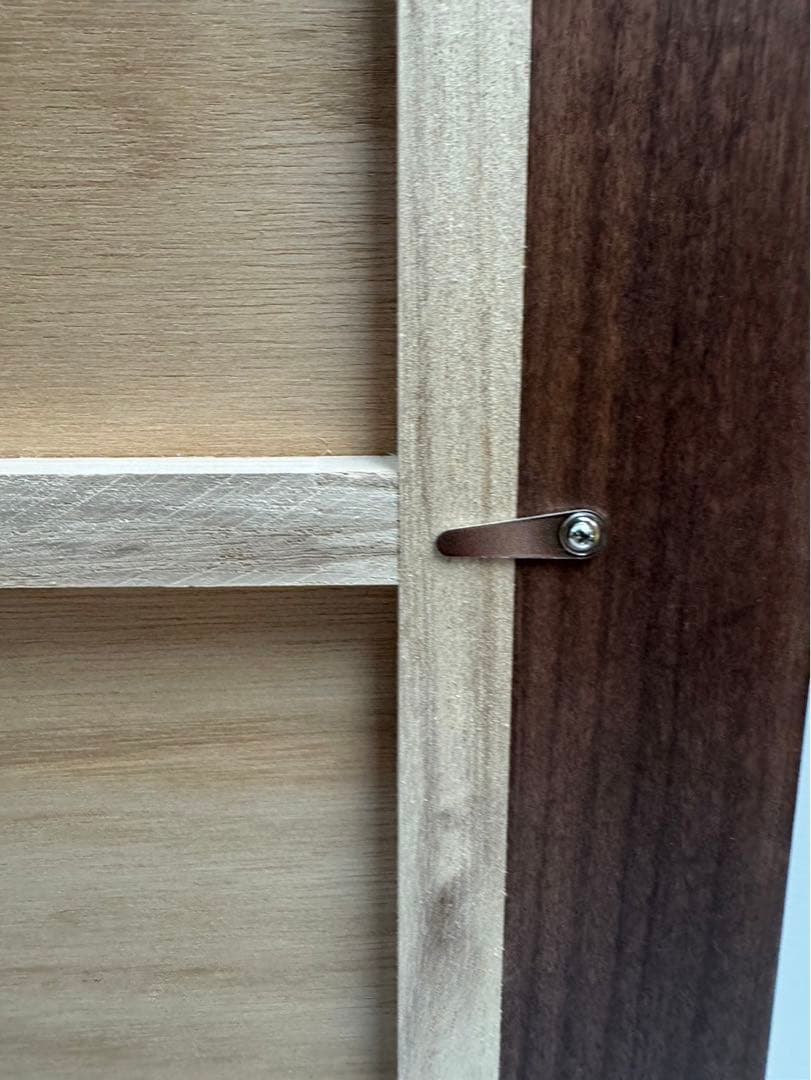 【在庫25】額 額縁 木製 焦茶 ダークブラウン 大きいサイズ アート 写真 e