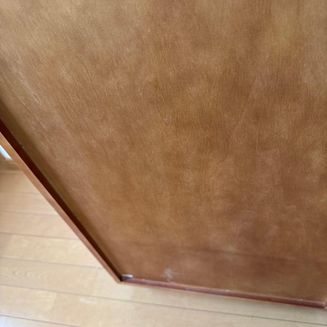 キャスター付きヴィンテージ調多段チェスト　幅47.5