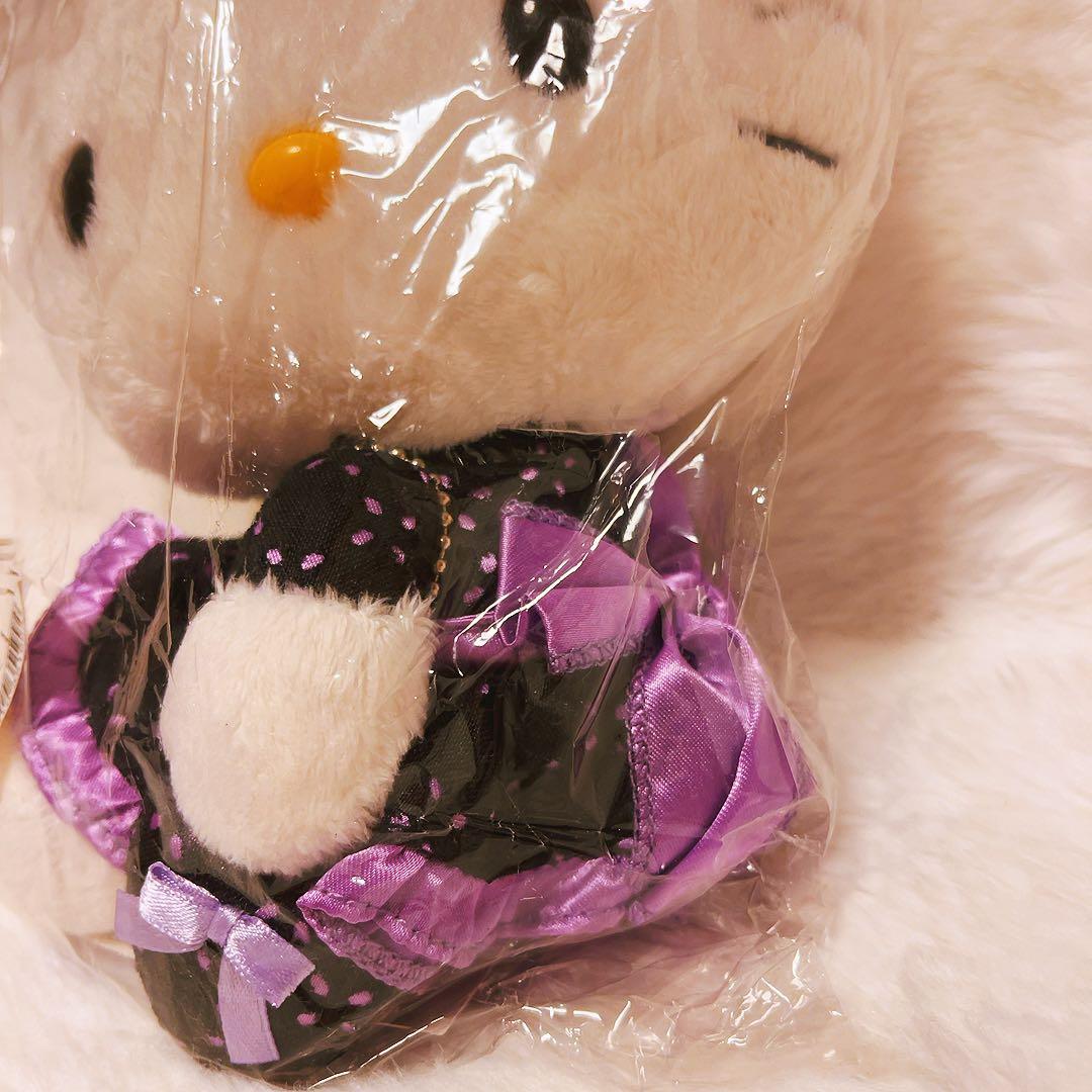 希少レア　ハローキティ　オシャレドール　ぬいぐるみ　サテン　平成レトロ　サンリオ