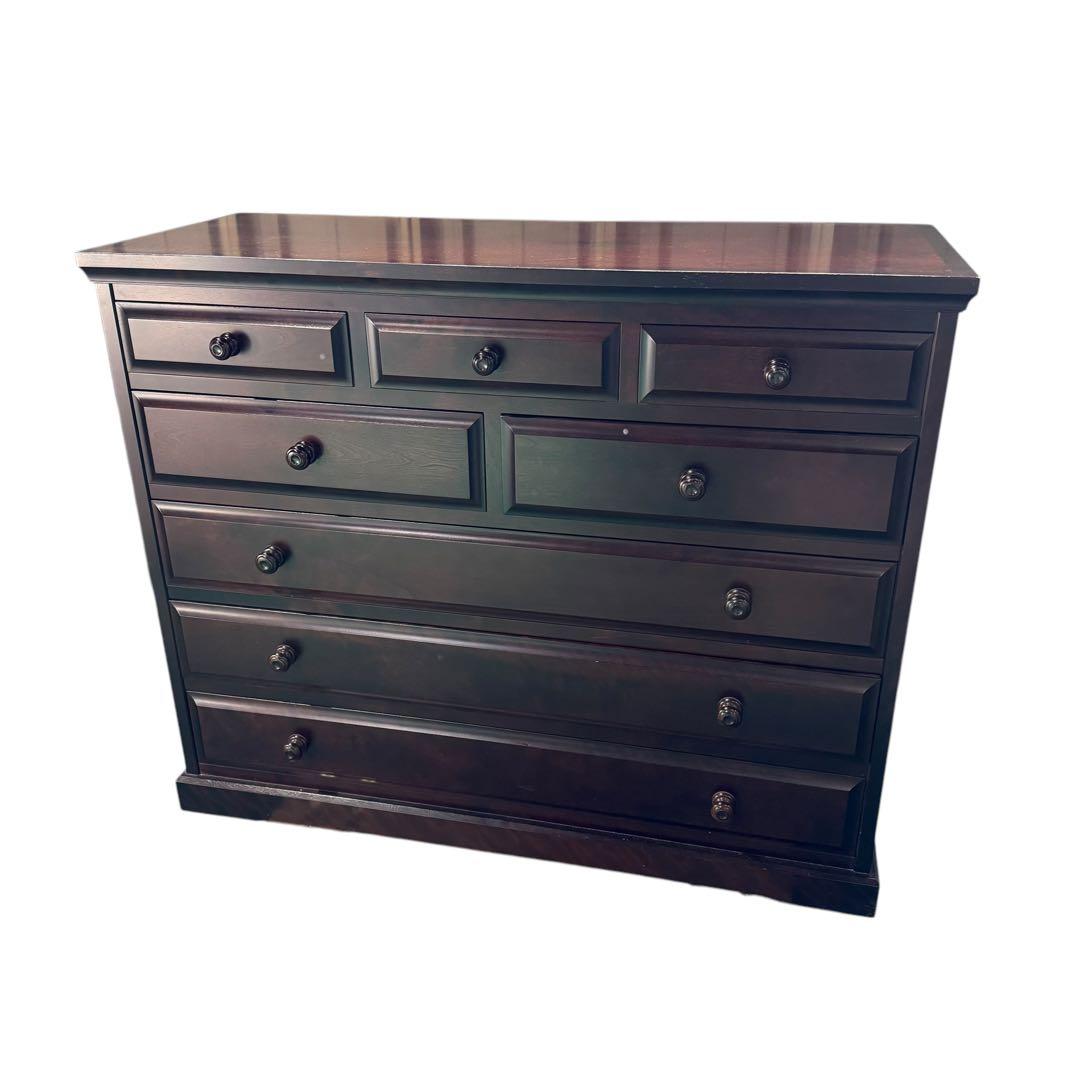 ★ 北海道民芸家具　整理箪笥　5段 チェスト　引き出し　収納　キャビネット