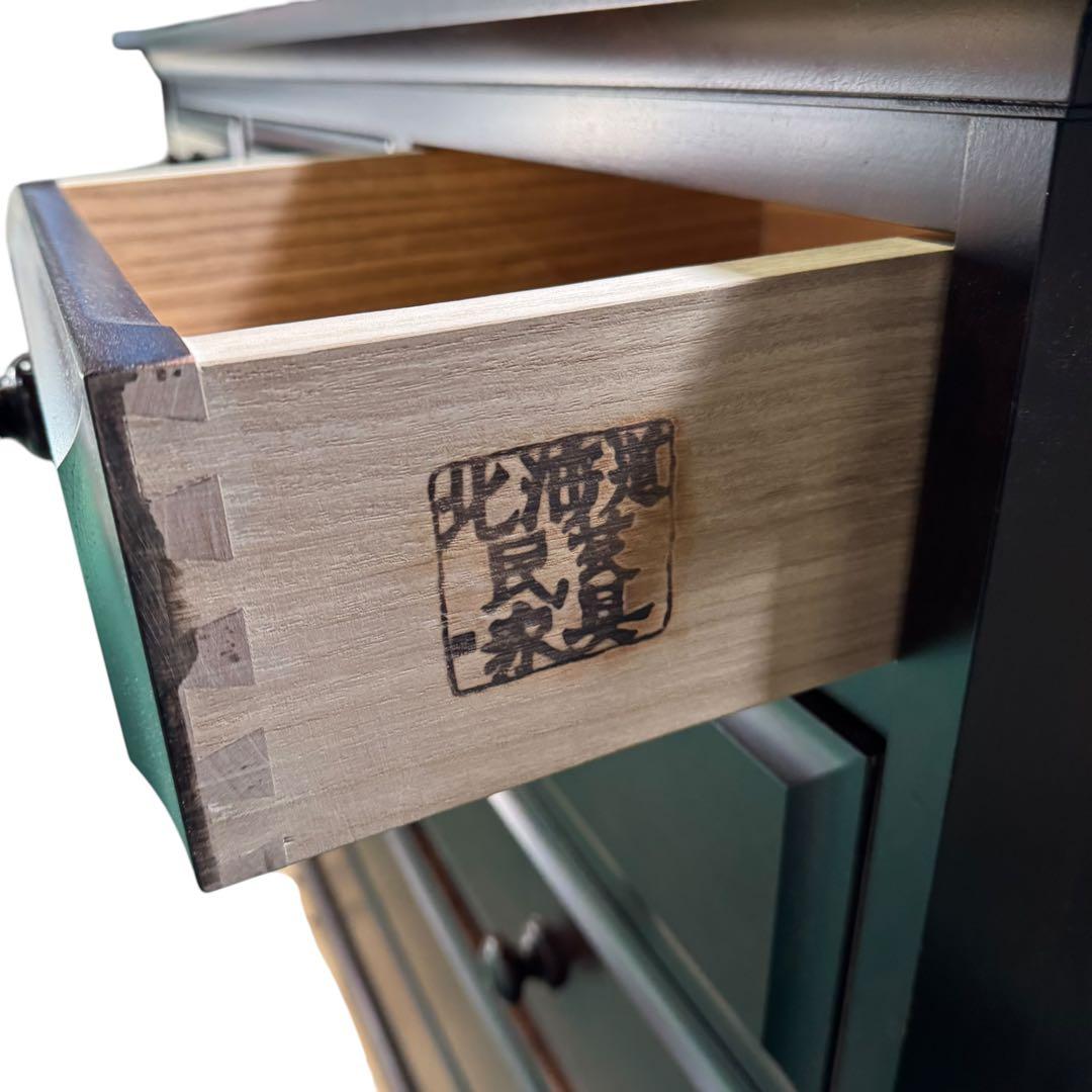 ★ 北海道民芸家具　整理箪笥　5段 チェスト　引き出し　収納　キャビネット