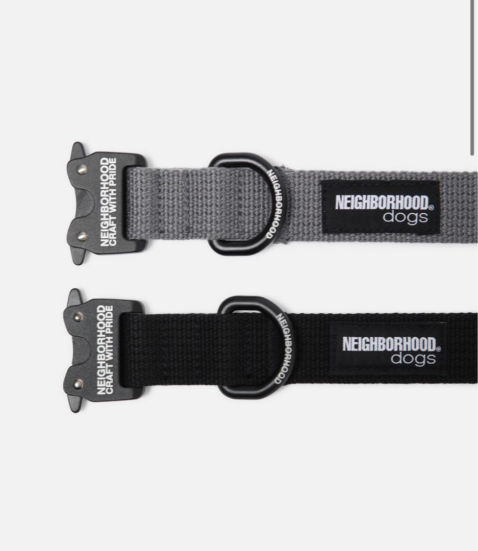 NEIGHBORHOOD ブラック首輪　DOG COLLAR NARROW