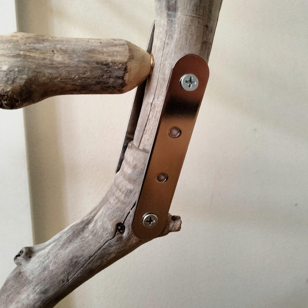 バードアスレチックジム大型 ㊷ 天然木 自然木 流木 インコ おもちゃ