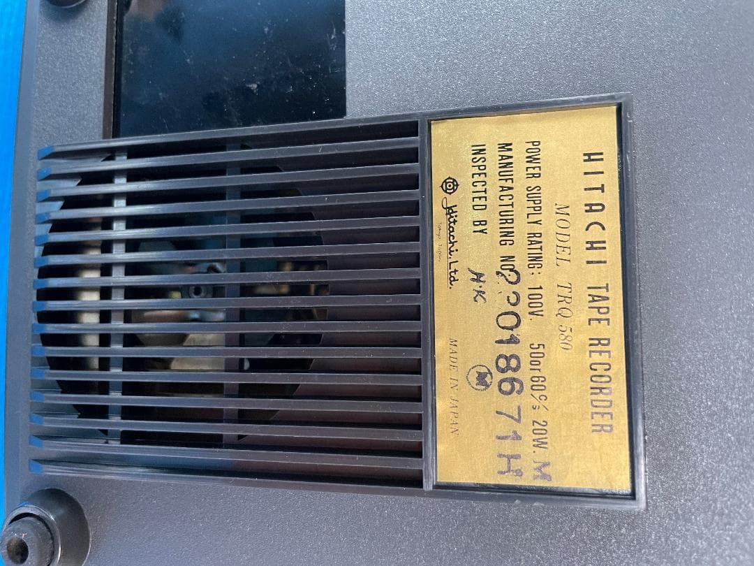 HITACHI テープレコーダー TRQ-580　新品未使用