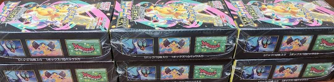 （シュリンク付）ポケモンカードゲーム MEGA ドリームEX 6BOX
