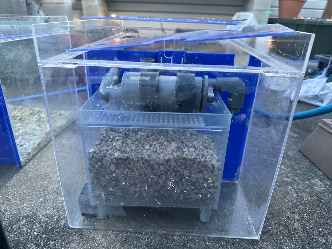 【bj74】かんたん槽　水槽　日海センター　NK45 中古 海水魚用