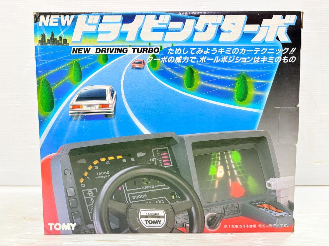 TOMY トミー NEW ドライビングターボ 当時物 昭和レトロ②