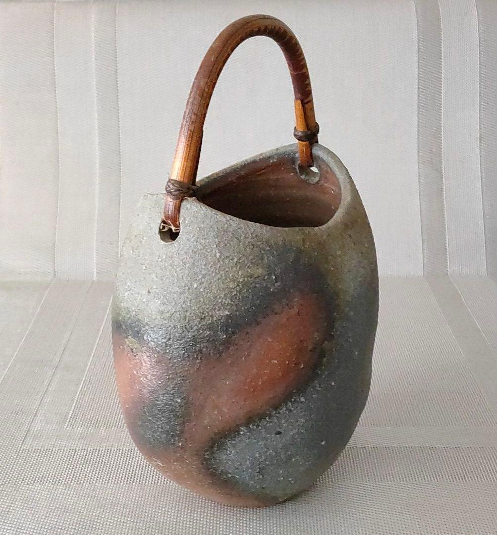 ベン・コーエン　越前　手付花器 N1