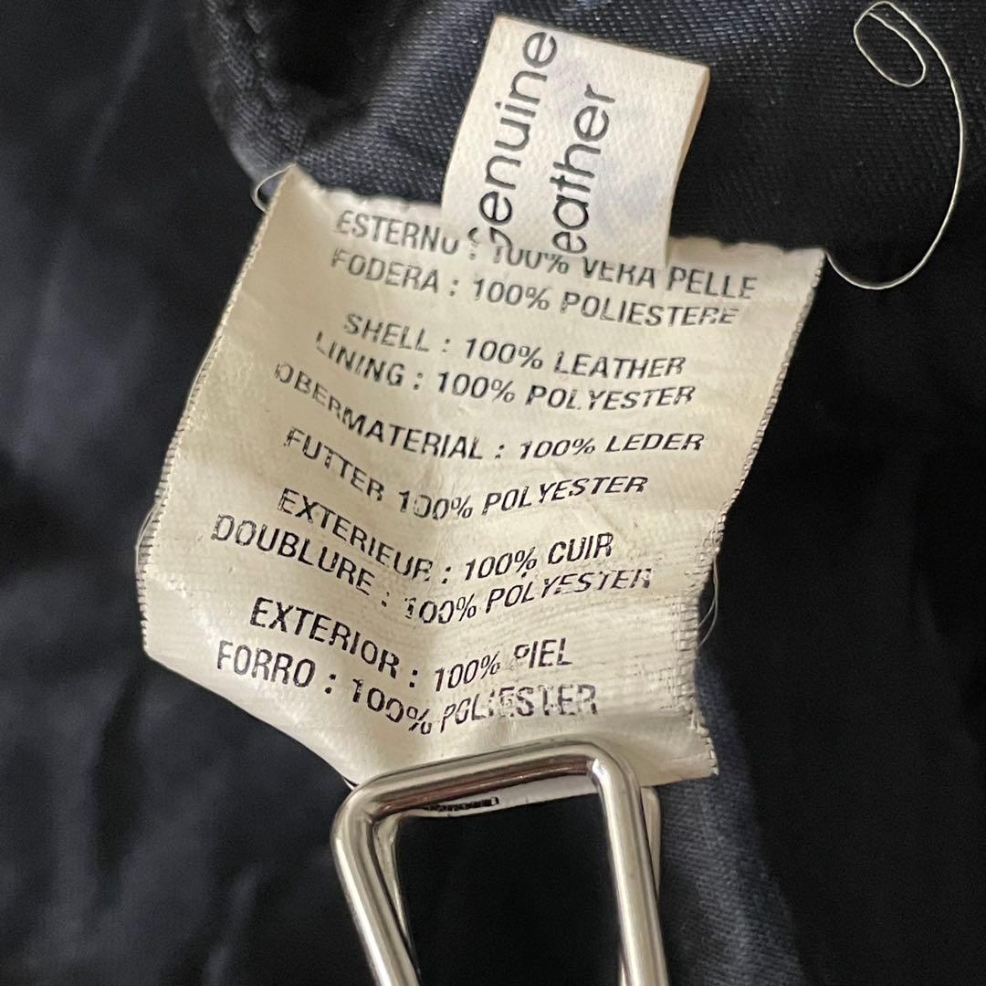 -90's 本革 A-1 suede leather バルスターブルゾン 黒