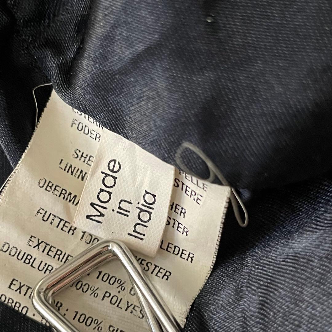 -90's 本革 A-1 suede leather バルスターブルゾン 黒