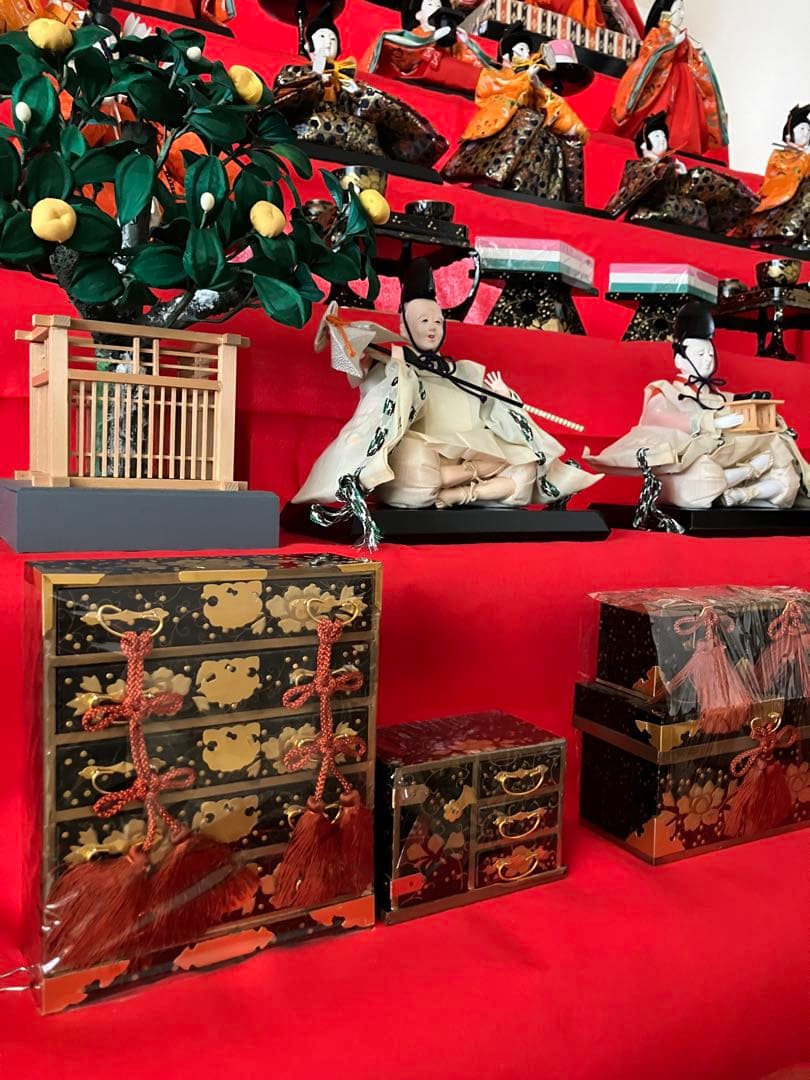 \大切にしていました/ ひな人形セット七段飾り