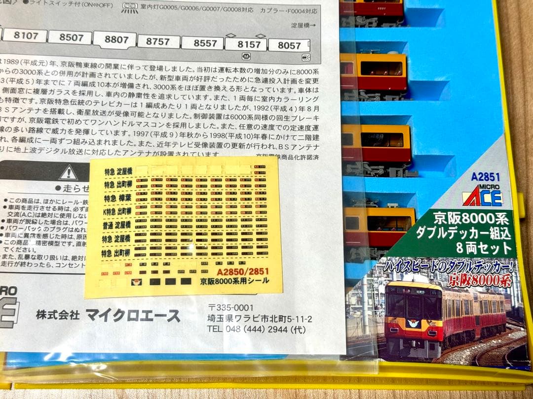 京阪8000系　(旧塗装) 8両セット