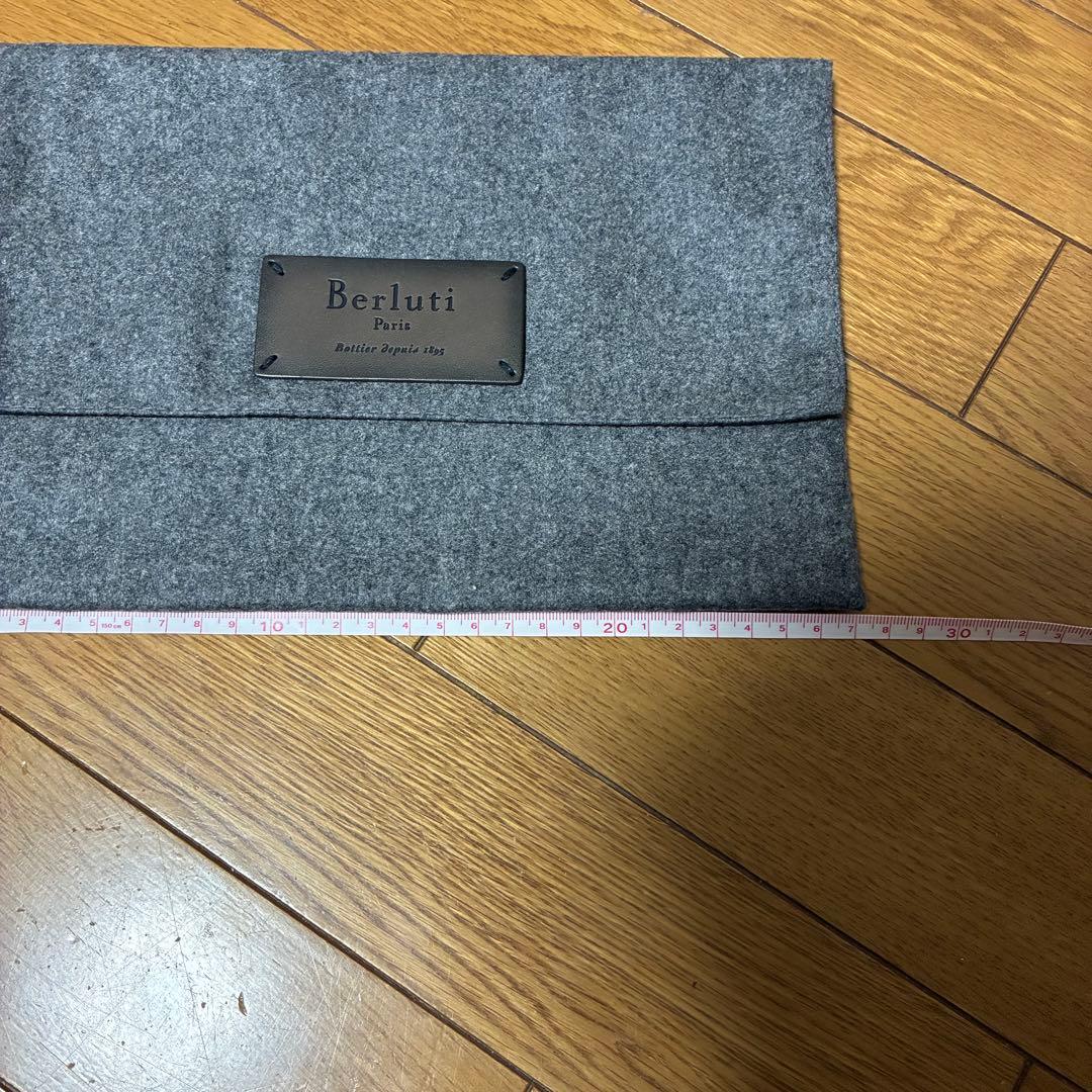 Berluti スペシャルオーダー限定 レザータグ 特注 保存袋 財布