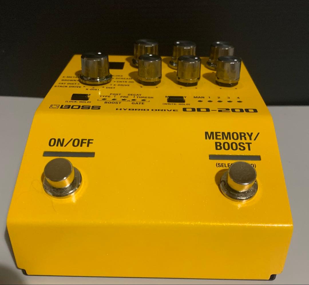 ギター BOSS HYBRID DRIVE OD200