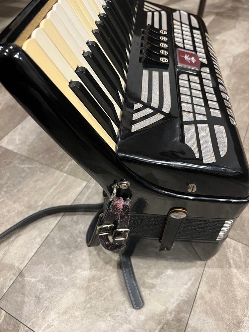 TOMBO アコーディオン 41鍵120B 黒