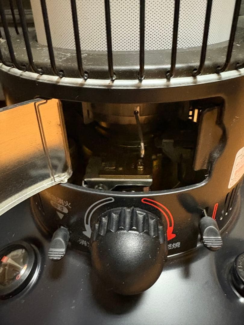 トヨトミストーブ　ML-25 灯油ストーブ ブラック