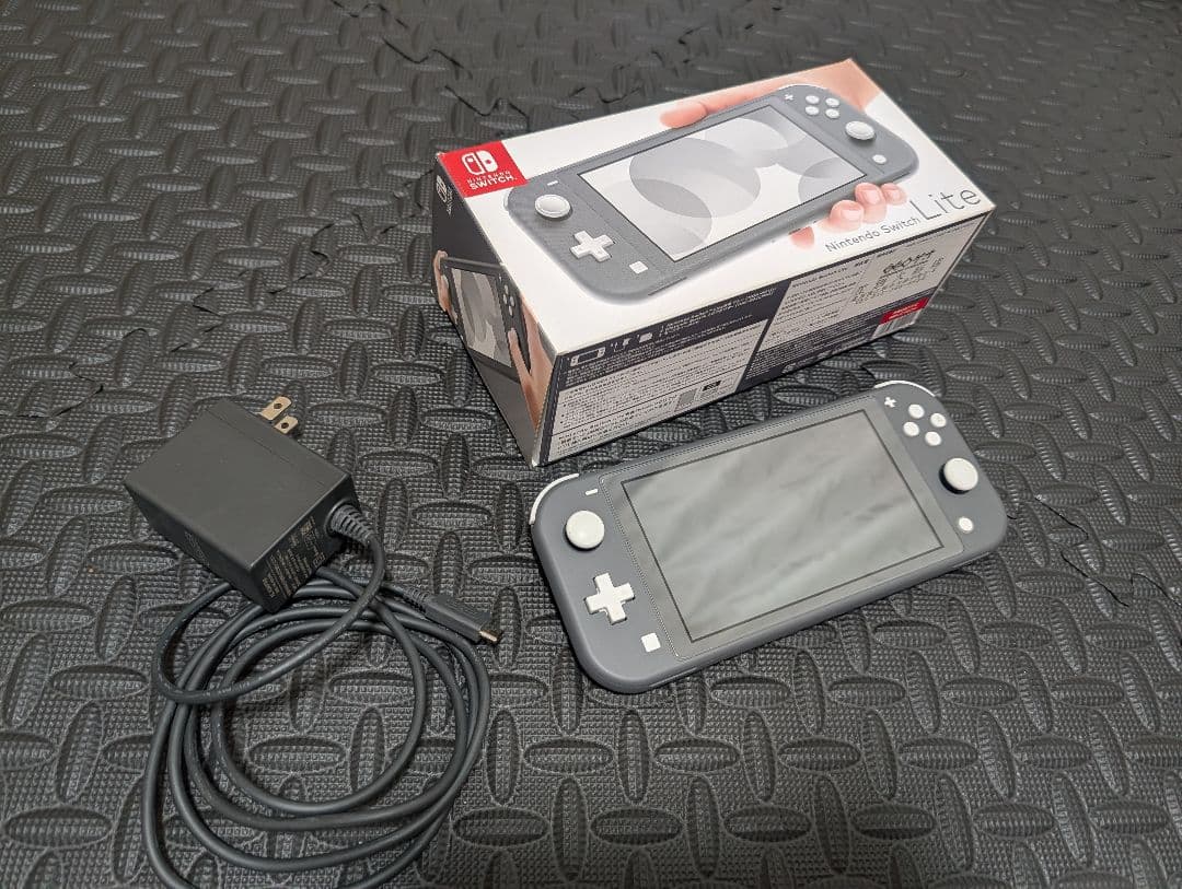 Nintendo Switch Lite グレー microSD64GB付き