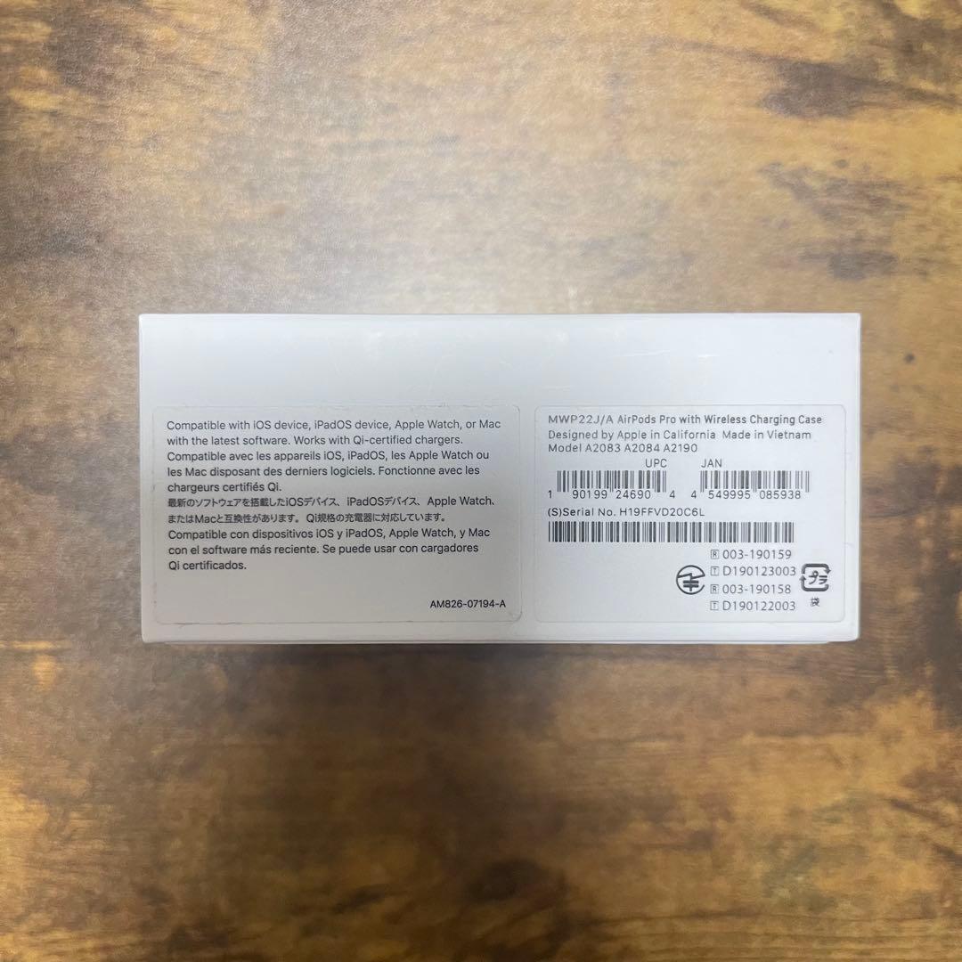 【美品】 AirPods Pro 第1世代 A2084