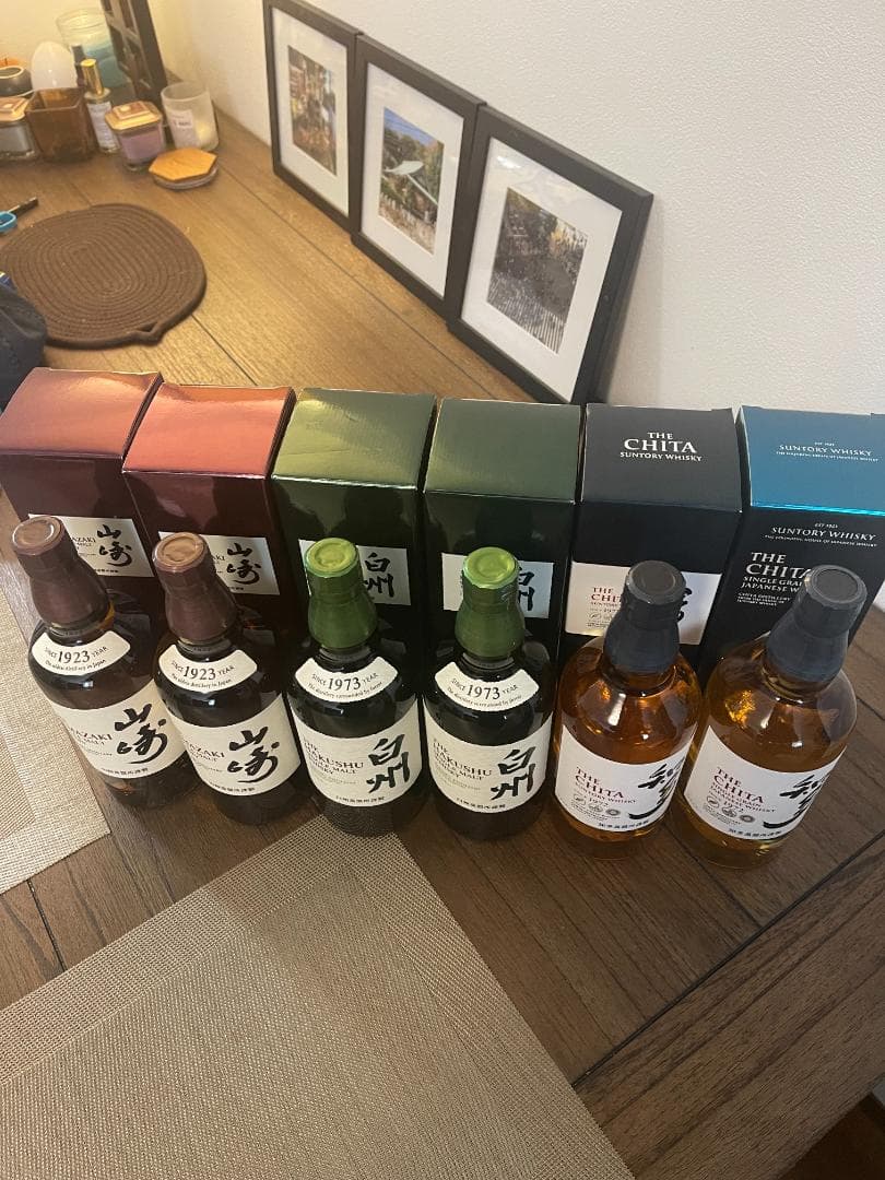 For Ayako San 山崎、白州、知多 6本セット