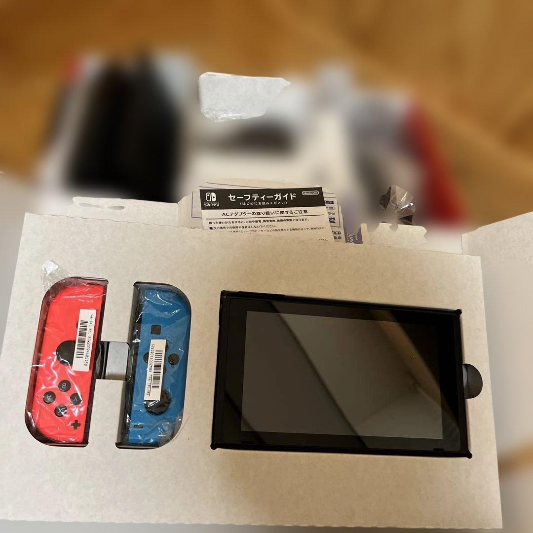 Nintendo Switch ニンテンドースイッチ本体 美品 箱付き 完動品