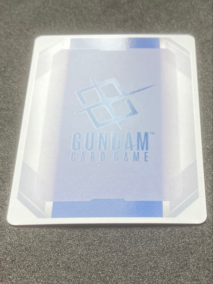 ガンダムカードゲーム　ザクⅡ　シャア・アズナブル機　パラレル　r+