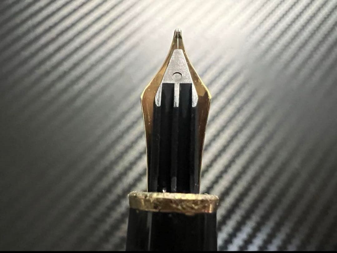 モンブラン マイスターシュテュック 144 万年筆 M 中字 ボルドー 全金