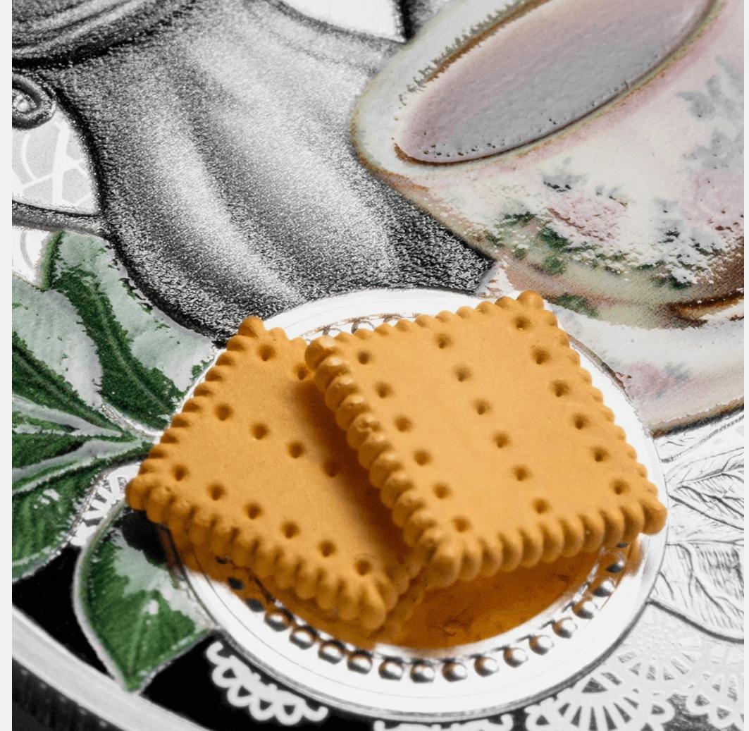 2025年ニウエ　ティータイム銀貨　限定777枚