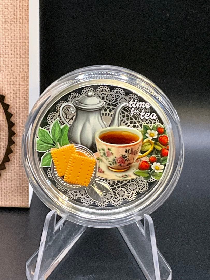 2025年ニウエ　ティータイム銀貨　限定777枚