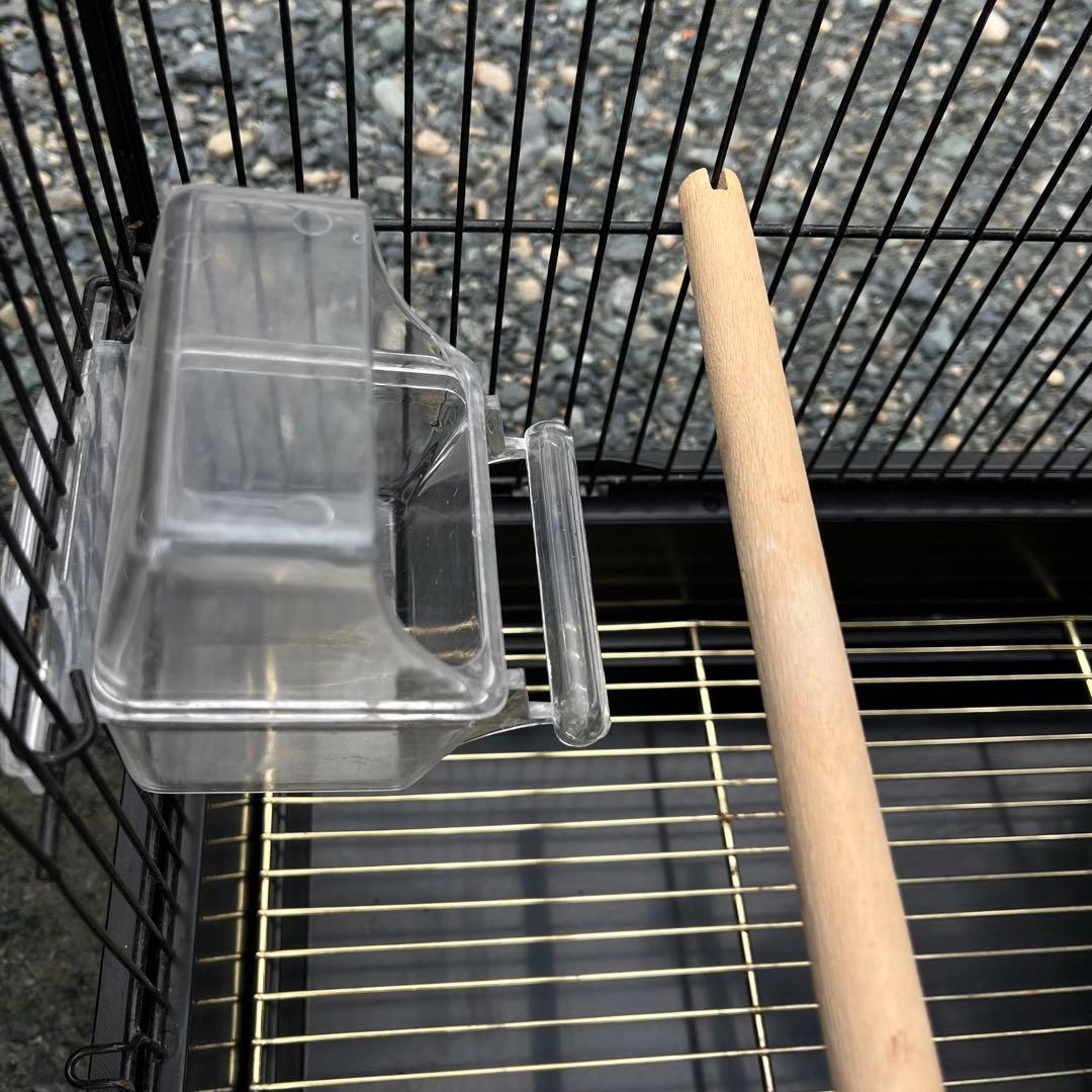 大きめの金属製鳥かご