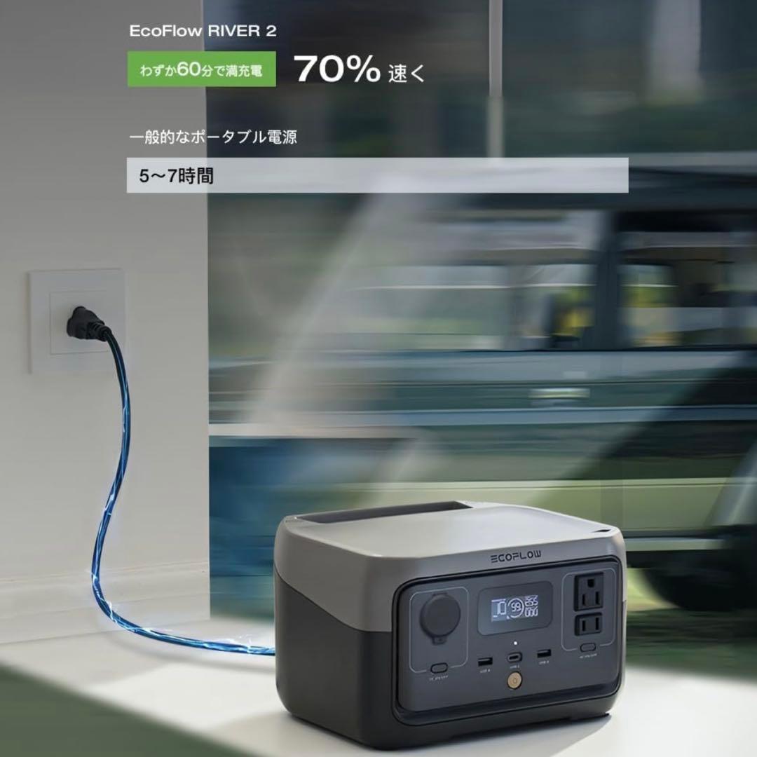 EcoFlow  2 ポータブル電源
