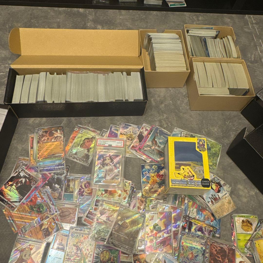 引退品　ポケモンカード多数　横浜ピカチュウプロモ　マリィPSA10