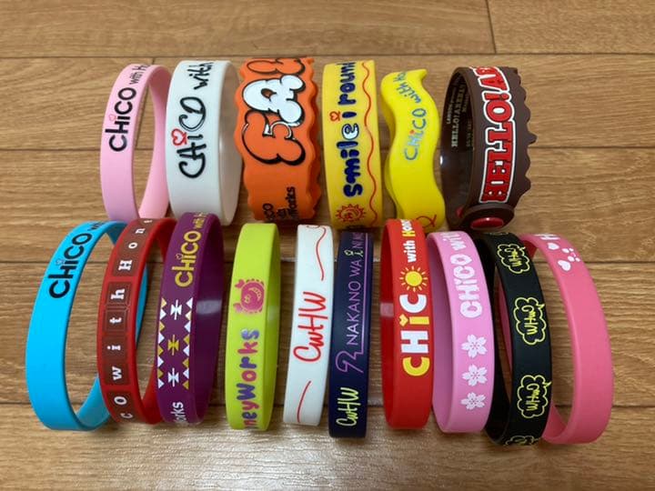 CHiCOwithHoneyWorks チコハニ CwHW ラバーバンド グッズ