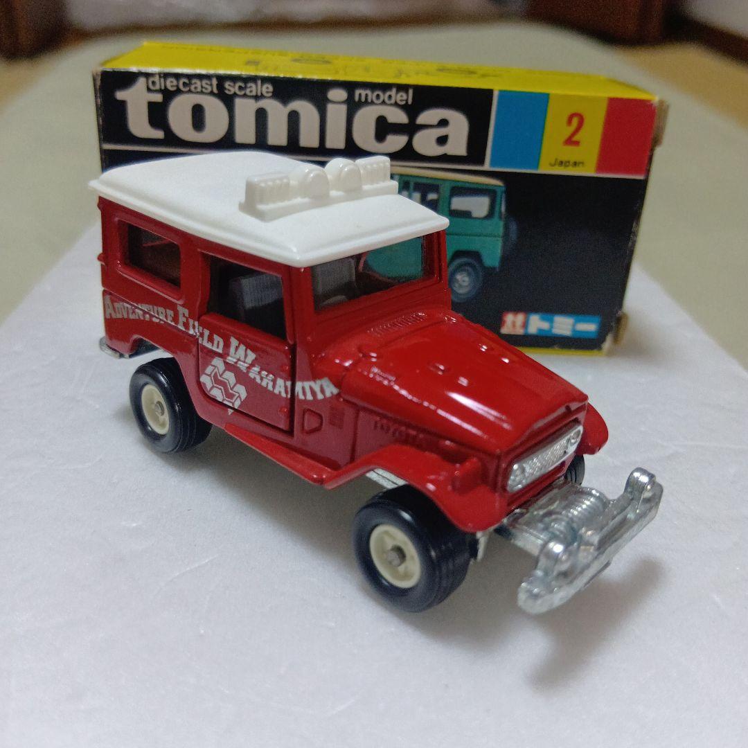 トミカ　トヨタランドクルーザー　No2　アドベンチャーフィールド若宮　日本製です