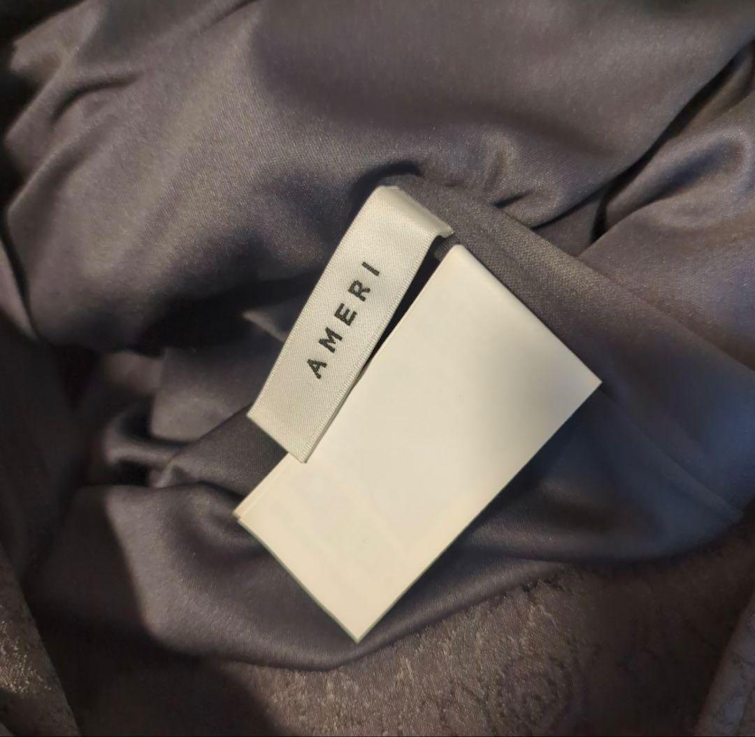 AMERI　LADY LIKE PEPLUM DRESS