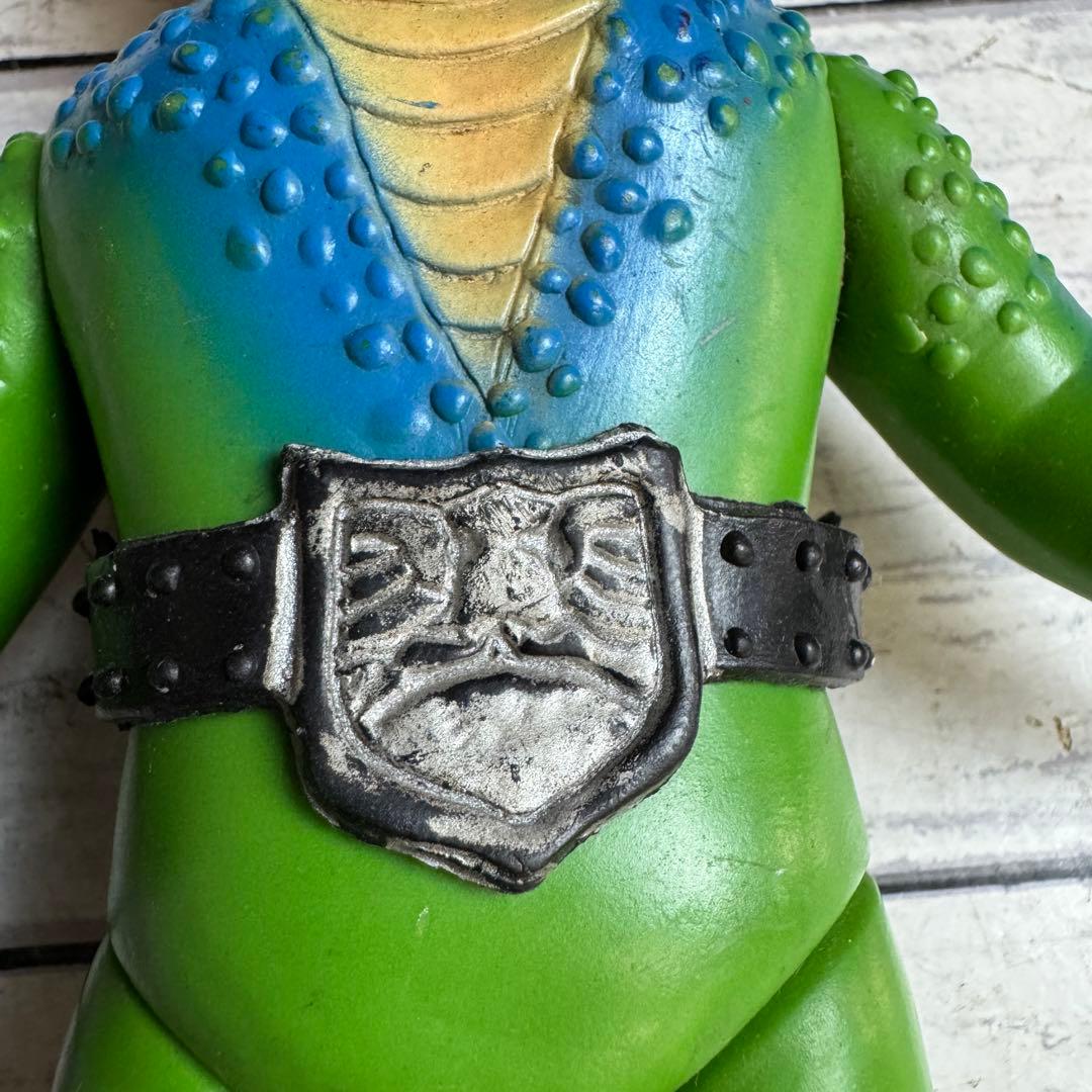 死神カメレオン ソフビ 仮面ライダー怪人 当時物 旧バンダイ 死神 怪人