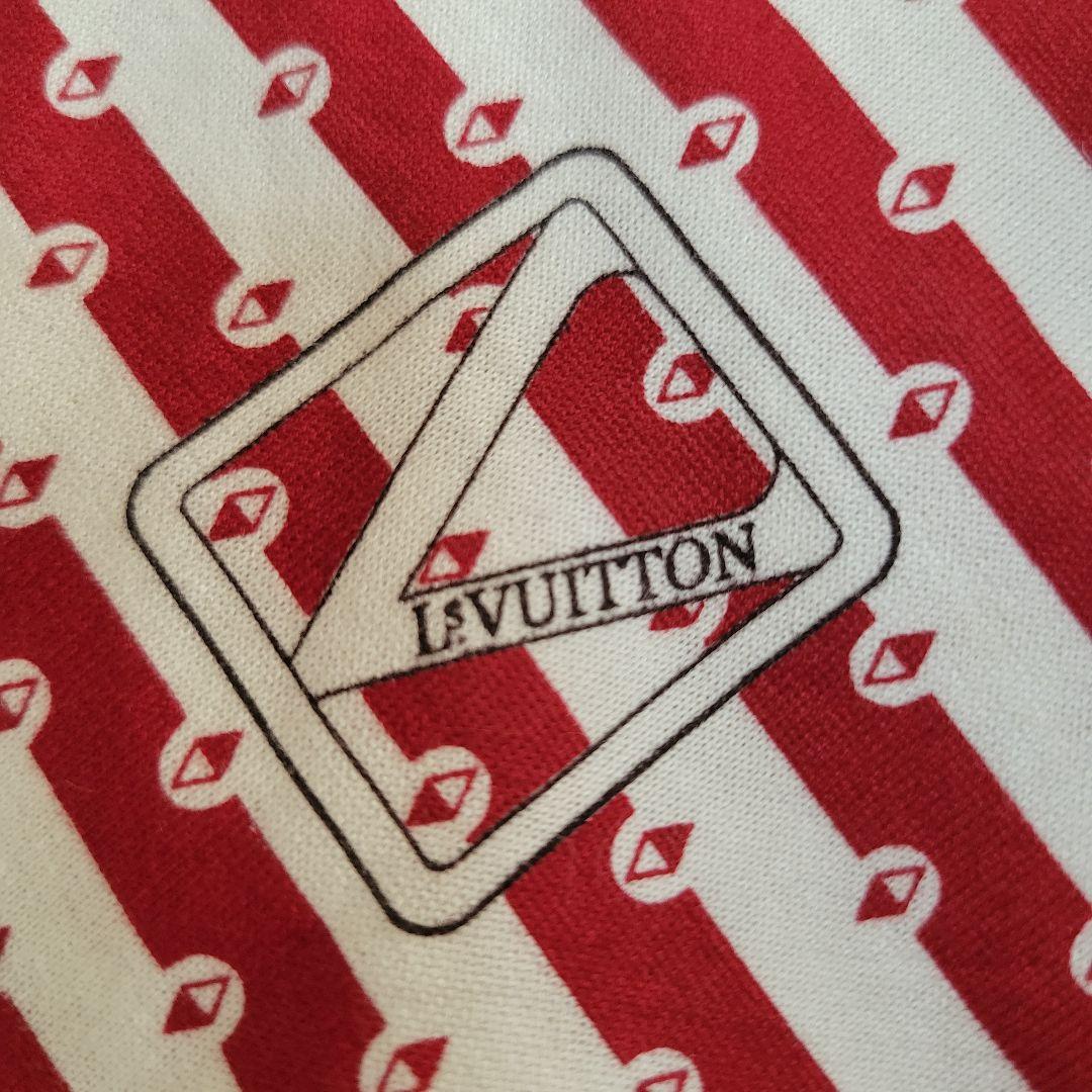 ルイヴィトン　タグ付き　ロゴ付き　ボーダー　ロングTシャツ　トレーナー　デザイン