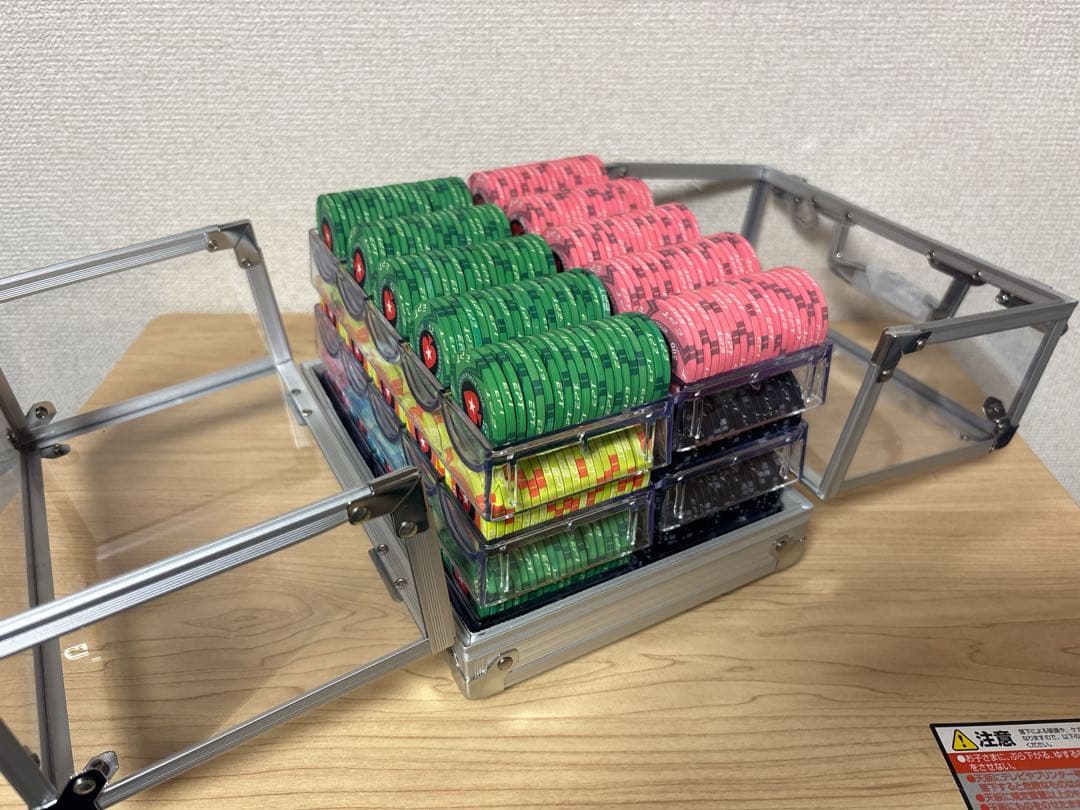 【600枚】ポーカー チップ セット 収納ケース付き
