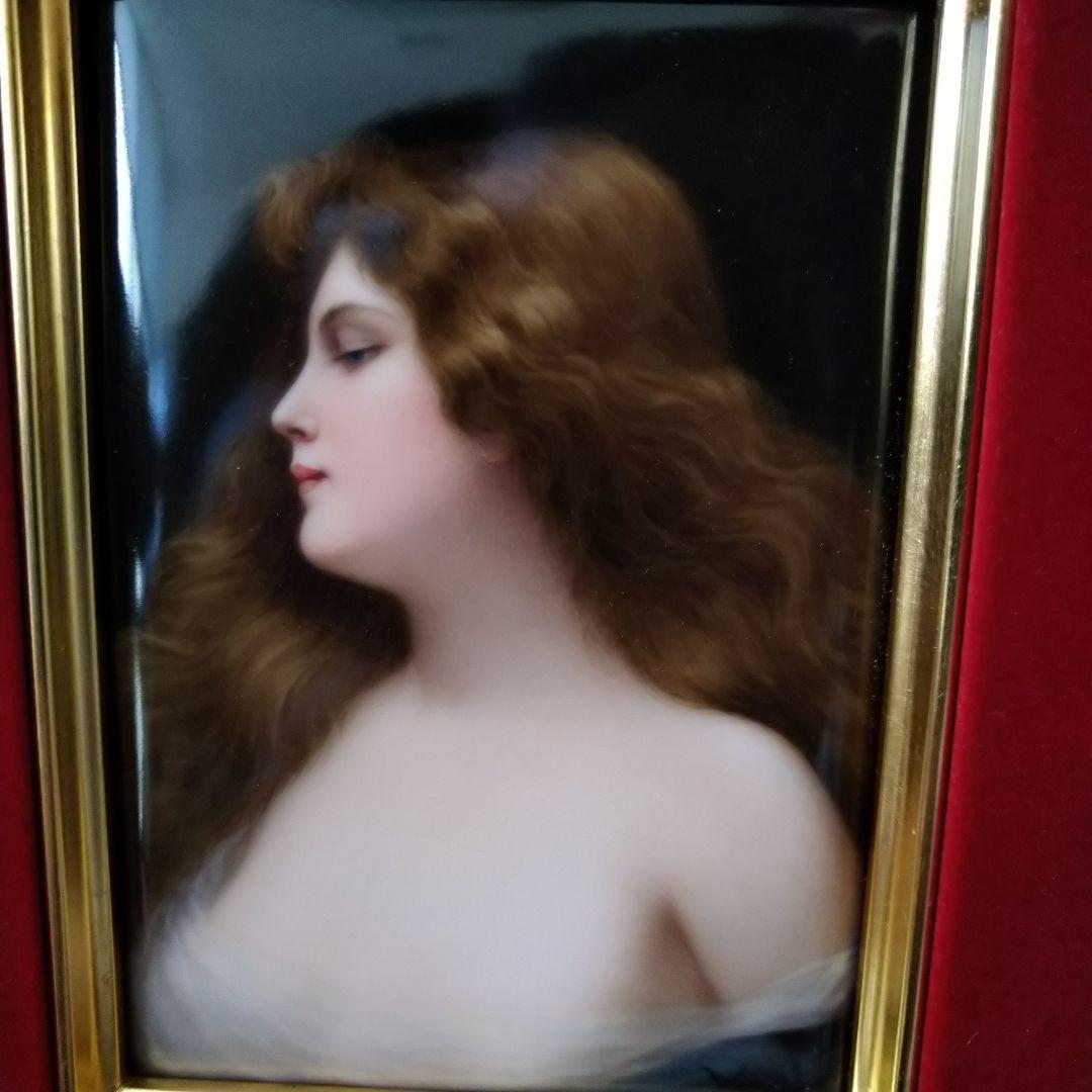 ✤KPMベルリン✤額入り陶版画✤「Erbluth」