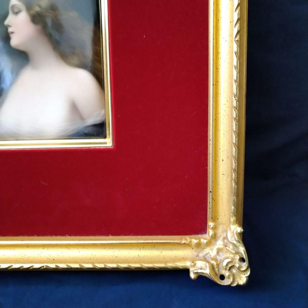 ✤KPMベルリン✤額入り陶版画✤「Erbluth」