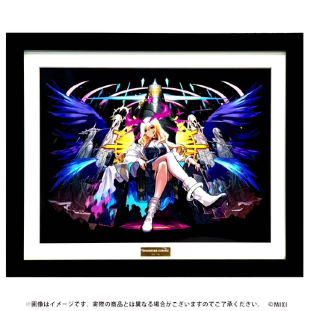 モンスターストライク  高精細複製イラスト ルシファー DD ちはや ヤクモ