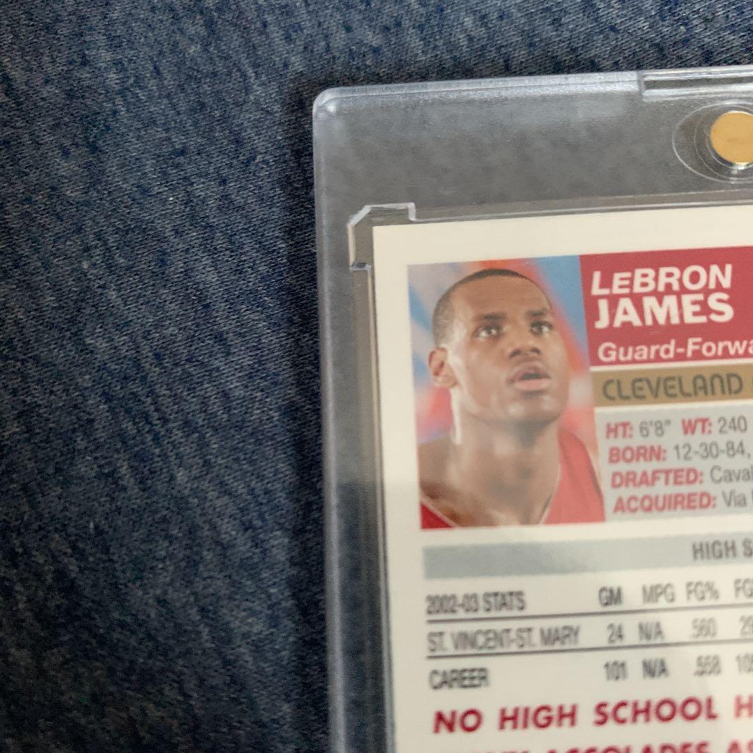 希少 Lebron James Topps Chrome ルーキーカード