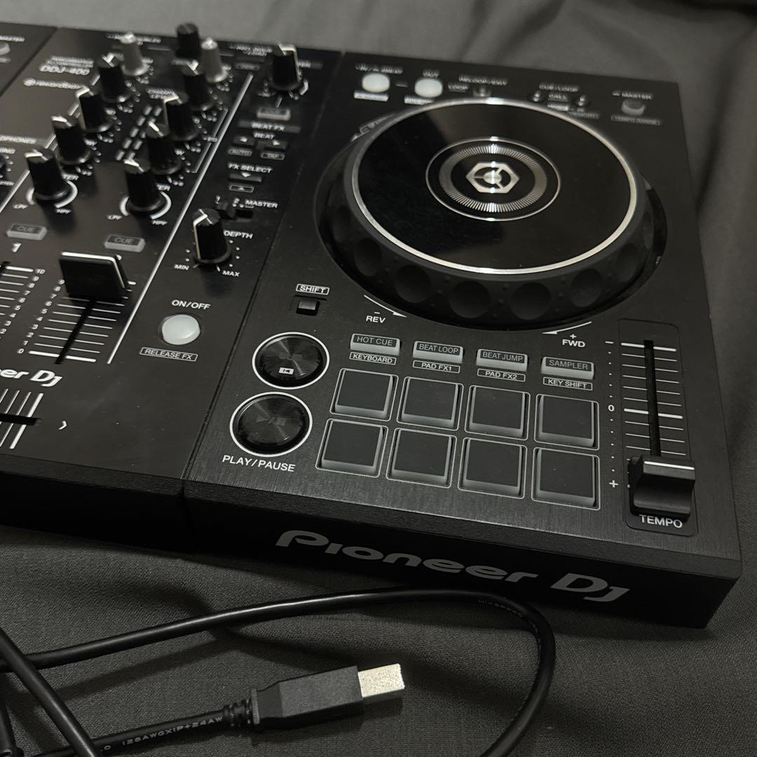 【Pioneer DJ】DDJ-400 DJコントローラー ケーブルあり 箱あり